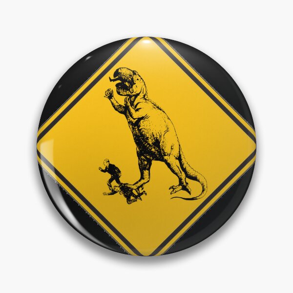 Artikelvorschau, ACHTUNGSZEICHEN - T. Rex Crossing * entworfen und verkauft von Sarcasmagic.