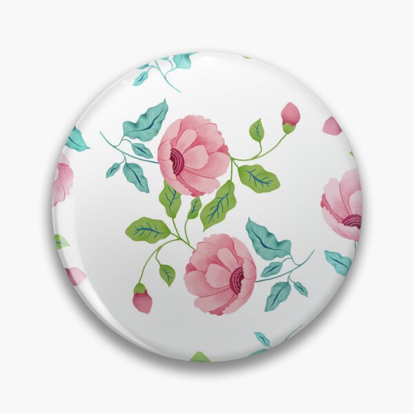 Item preview, Pink Flower with Leaves Seamless Pattern. Floral Pattern designed and sold by DesignHouse07.