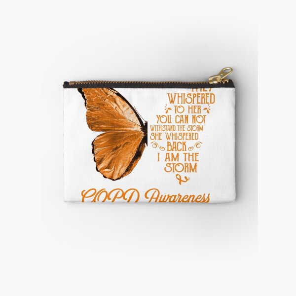 Item preview, Butterfly I Am The Storm COPD Awareness designed and sold by whlrcheryl.
