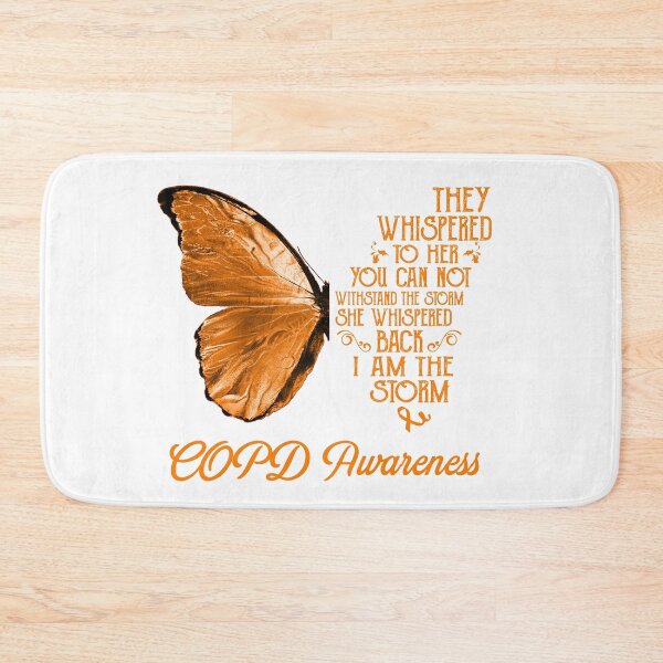 Item preview, Butterfly I Am The Storm COPD Awareness designed and sold by whlrcheryl.