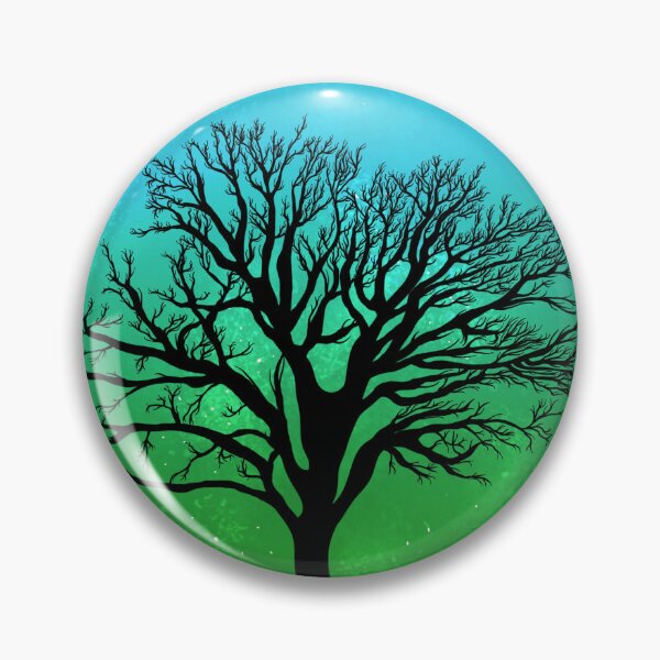 Item preview, Tree Art Blue Green Galaxy designed and sold by NLDStudios.