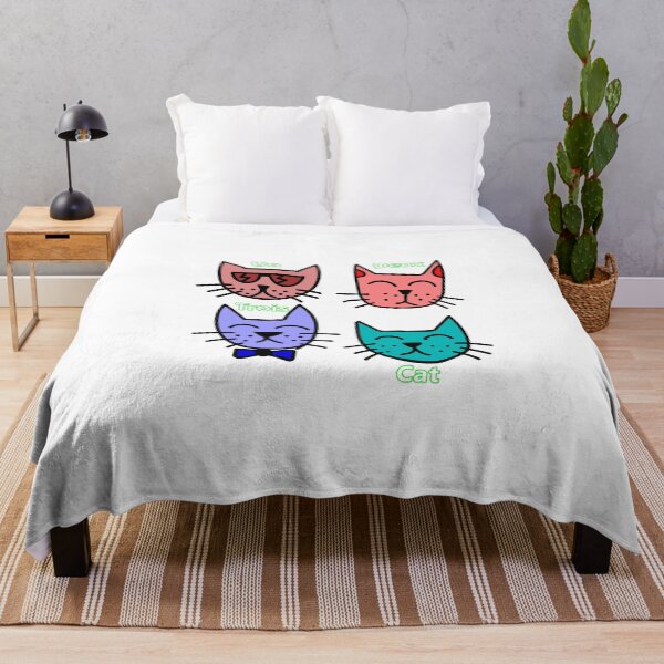 Item preview, CATs Un Deux Trois Cat - French Frency Cats * designed and sold by Sarcasmagic.