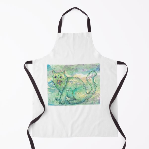 Item preview, Pisces cat painting designed and sold by CrittersByLola.