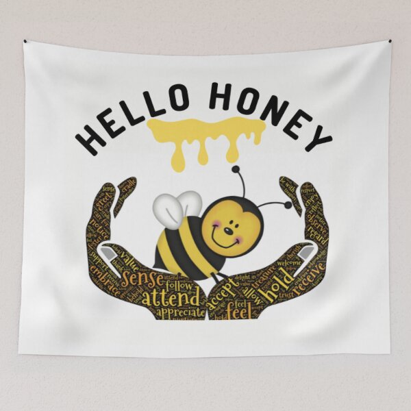 Item preview, Hello Honey  designed and sold by celadonshop.