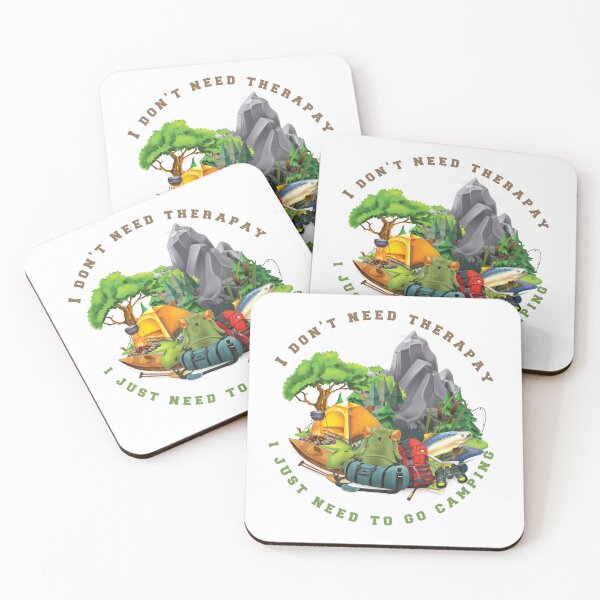Item preview, Outdoor Activity Don't Need Therapy I Just Need To Go Camping designed and sold by Med ing.
