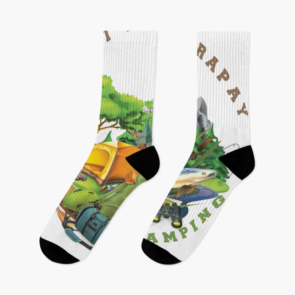 Item preview, Outdoor Activity Don't Need Therapy I Just Need To Go Camping designed and sold by Med ing.