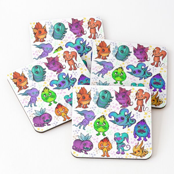 Item preview, Cartoon Monsters designed and sold by CreativeMagi.