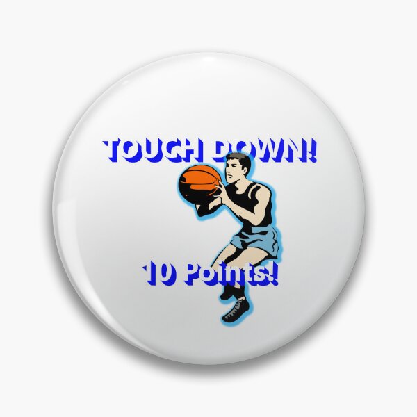 Item preview, Touchdown! Basketball * designed and sold by Sarcasmagic.