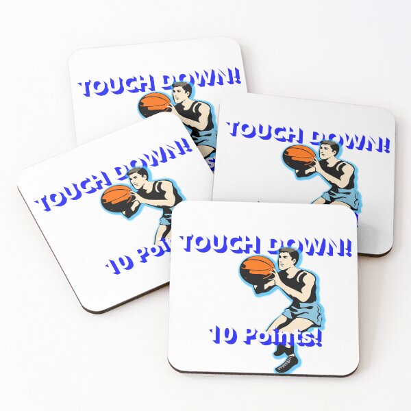 Item preview, Touchdown! Basketball * designed and sold by Sarcasmagic.