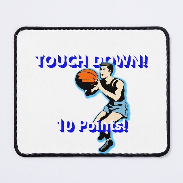Item preview, Touchdown! Basketball * designed and sold by Sarcasmagic.