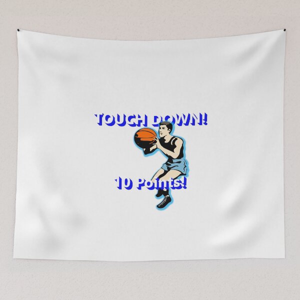 Item preview, Touchdown! Basketball * designed and sold by Sarcasmagic.