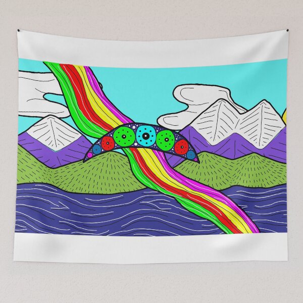 Item preview, Psychedelic Journey through Mountains designed and sold by Margaret Bailey.