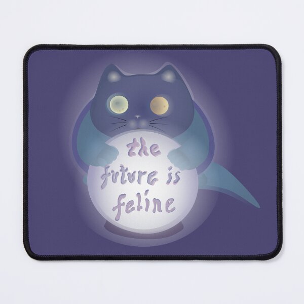 Item preview, the future is feline cat clairvoyant designed and sold by MiraNomegusta.