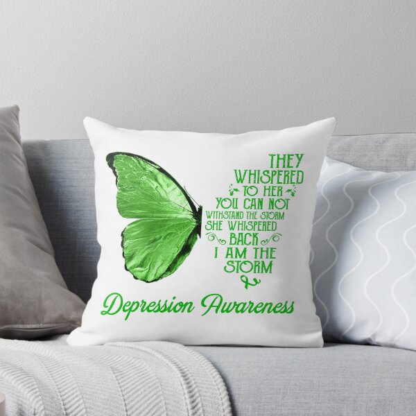 Item preview, Butterfly I Am The Storm Depression Awareness designed and sold by whlrcheryl.