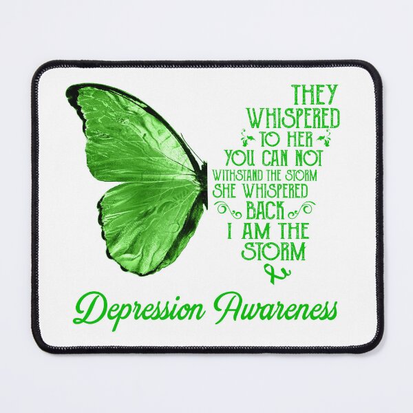 Item preview, Butterfly I Am The Storm Depression Awareness designed and sold by whlrcheryl.