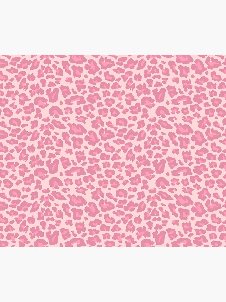  White and Pink Leopard Ironing Mat for Table Top