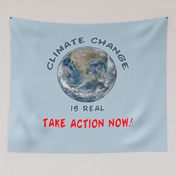 Item preview, Climate Change is Real. Take Action Now designed and sold by LoveAndDefiance.