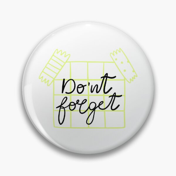 Item preview, Memory sticker Dont forget designed and sold by SolArt88.