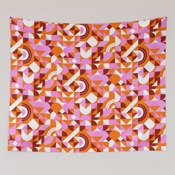 Item preview, geometric colorful patterns conceptual Art - Abstract Neo Geo graphic design designed and sold by Design Repo.