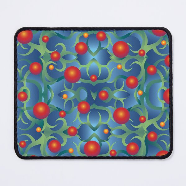 Item preview, Trippy Abstract with Red and Orange Balls designed and sold by jeff-jones.