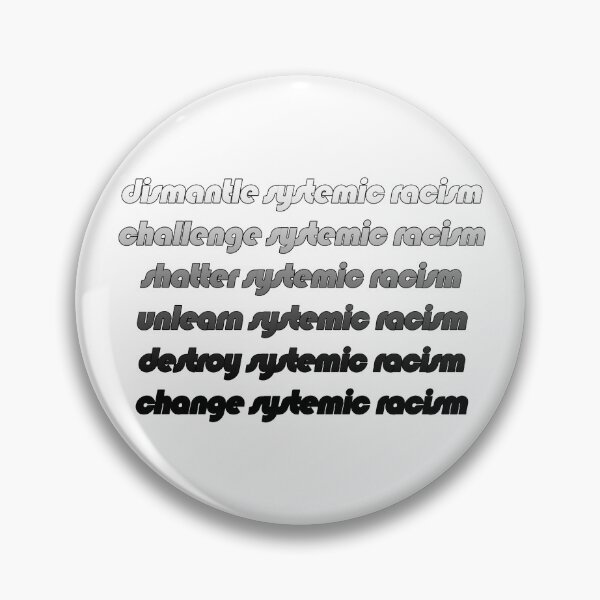 Item preview, Dismantle Systemic Racism designed and sold by BubbleNinjaShop.