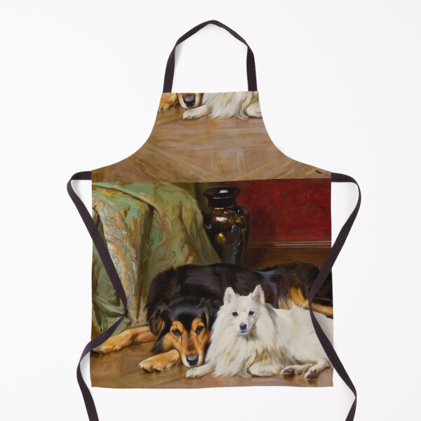 Item preview, Good friends by Wright Barker  ,dogs Victorian, Pre-Raphaelite & British Impressionist  designed and sold by TeeARTHY.