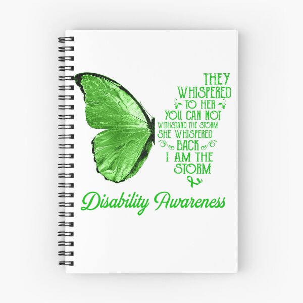 Item preview, Butterfly I Am The Storm Disability Awareness designed and sold by whlrcheryl.