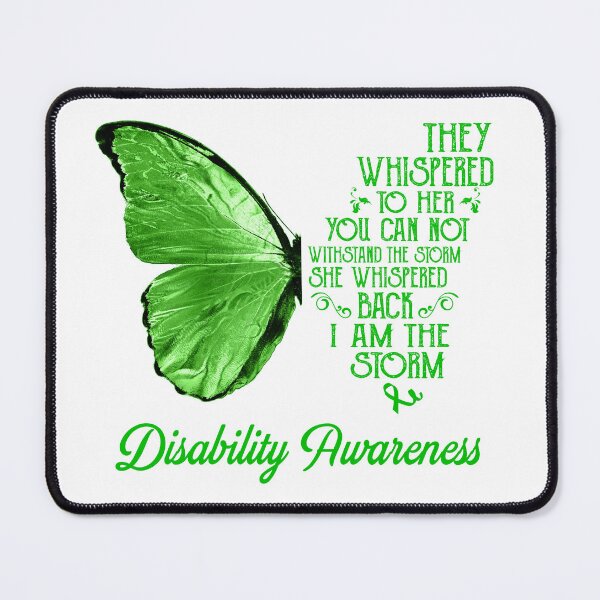 Item preview, Butterfly I Am The Storm Disability Awareness designed and sold by whlrcheryl.