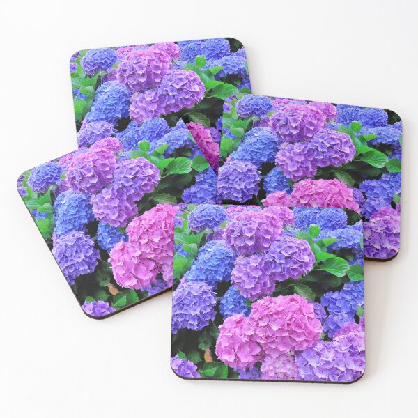 Item preview, Beautiful Pink & Purple Hydrangeas Blooming designed and sold by newburyboutique.