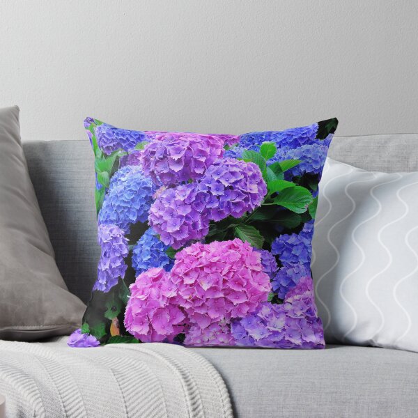 Item preview, Beautiful Pink & Purple Hydrangeas Blooming designed and sold by newburyboutique.
