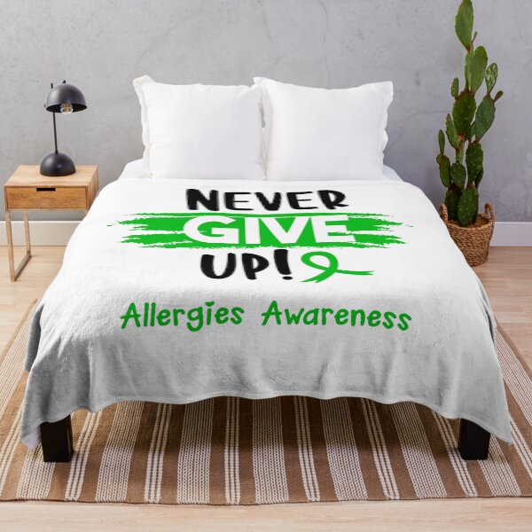 Item preview, Allergies Warrior - Allergies Awareness - Never Give Up! designed and sold by Robbsyn.