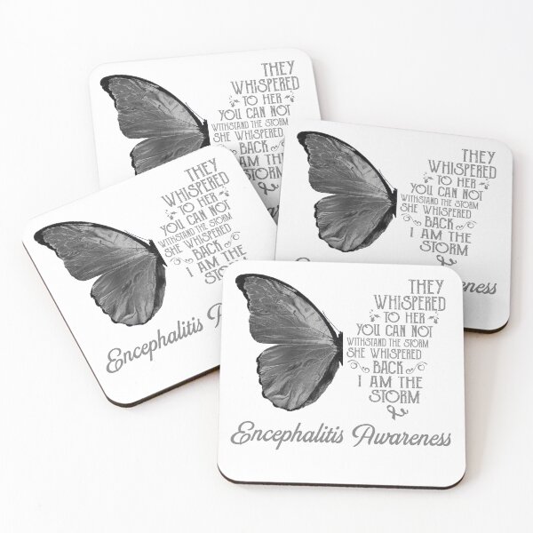 Item preview, Butterfly I Am The Storm Encephalitis Awareness designed and sold by whlrcheryl.