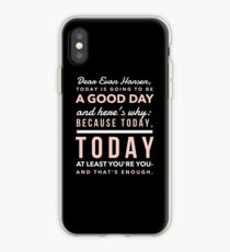 Vinilo o funda para iPhone Hoy va a ser un buen día, querido Evan Hansen
