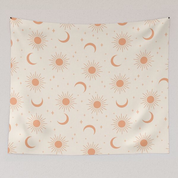 Item preview, Moon, Sun, & Stars designed and sold by newburyboutique.