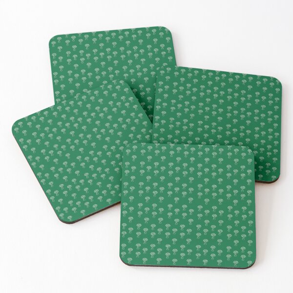 Item preview, Emerald Green Shiitake Mushroom Print designed and sold by Margaret Bailey.
