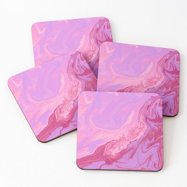 Item preview, Purple & Pink Liquid Marble  designed and sold by newburyboutique.