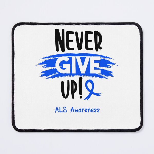 Item preview, ALS Warrior - ALS Awareness - Never Give Up! designed and sold by Robbsyn.