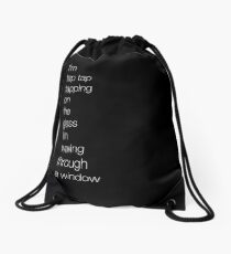 Waving Through a Window- Dear Evan Hansen Drawstring Bag