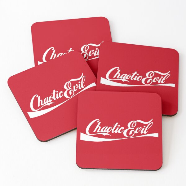 Item preview, Chaotic Evil Soda Logo Parody designed and sold by YabYumShop.