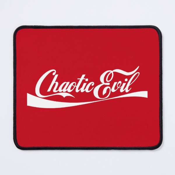 Item preview, Chaotic Evil Soda Logo Parody designed and sold by YabYumShop.