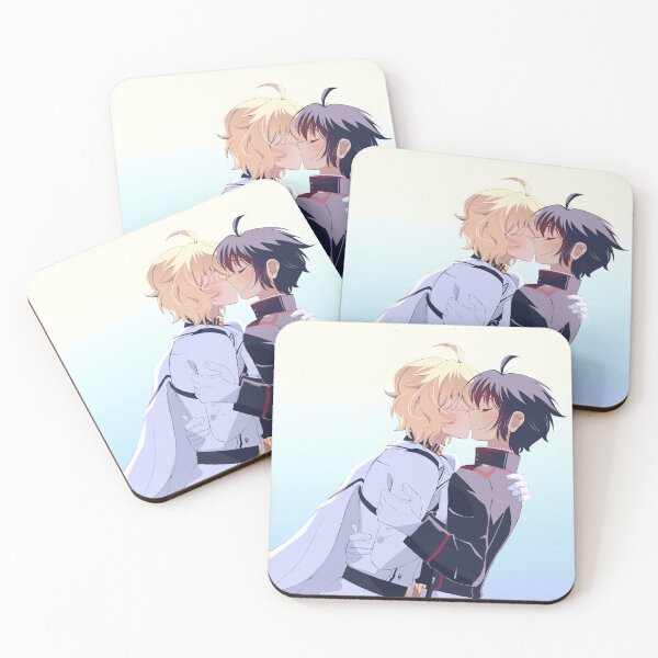 Item preview, Owari no Seraph MikaYuu kiss designed and sold by NoSinsNoLights.