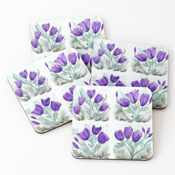 Item preview, Purple Tulips  designed and sold by 1Lbrody1.