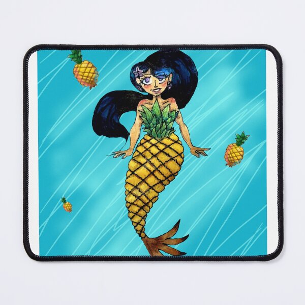 Item preview, ELENA - The Pineapple Mermaid designed and sold by CoraDaffodil.