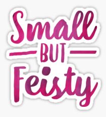 Kleine, aber feistische Typografie Sticker