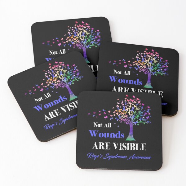 Item preview, Not All Wounds Are Visible Reye's Syndrome Awareness designed and sold by Hatjar.