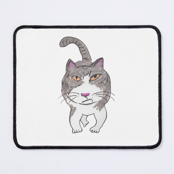 Item preview, Fun Cranky Cat Friend Doodle designed and sold by mytshirtfort.