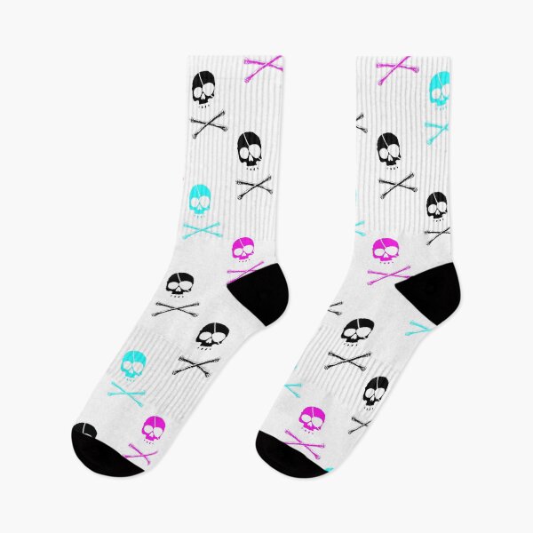 Item preview, Colored Skulls and Crossbones designed and sold by DylanFarrell.