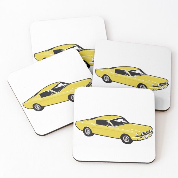 Item preview, Yellow 60s FM Coupe designed and sold by CoolRide.