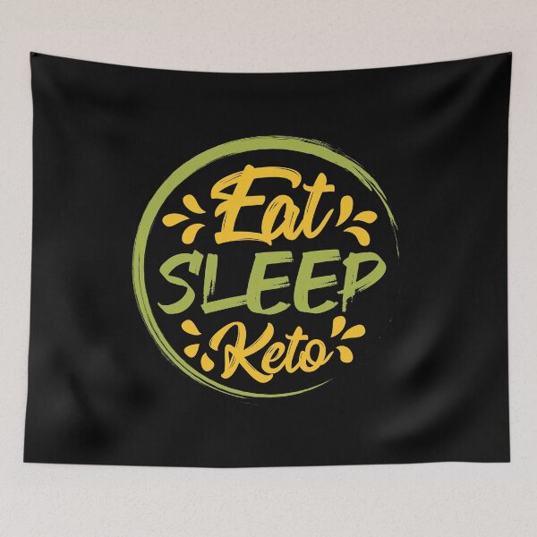Item preview, Eat Sleep Keto designed and sold by Healthy AF.