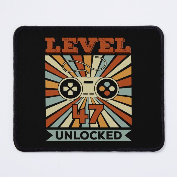 Item preview, Level 47 unlocked happy birthday gift designed and sold by BoriJanis.